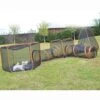 Outdoor Large Cat Tunnel, 6-in-1 Outdoor Cat Enclosures Tunnels, Indoor/Outdoor Pop Up Pet Playpen, For Cats, Rabbits Ferrets, Small Animals -Zoo Shop 51fQRMyZ9pL