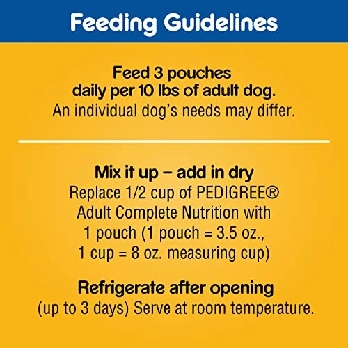PEDIGREE CHOICE CUTS In Gravy Grilled Chicken Flavor In Sauce & Filet Mignon Flavor In Gravy Adult Wet Dog Food Variety Pack, (16) 3.5 Oz. Pouches 7 PEDIGREE CHOICE CUTS In Gravy Grilled Chicken Flavor In Sauce & Filet Mignon Flavor In Gravy Adult Wet Dog Food Variety Pack, (16) 3.5 Oz. Pouches - Image 5