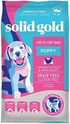 Solid Gold Dry Puppy Food - Made With Real Chicken & Nutritious Superfoods - Love At First Bark Grain Free Puppy Dry Food To Promote Healthy Growth, High Energy And Gut Wellness -Zoo Shop 51fgqMxwbZL. AC 1
