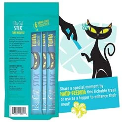 Tiki Cat Stix Wet Mousse Single-Serve Lickable Treats In 6-Flavor Variety Pack (6 Packs Total, 6 Stix Per Pack, 36 Stix Total) Plus Shaynanigans Silicone Lid -Zoo Shop 51fi3rlxgCL