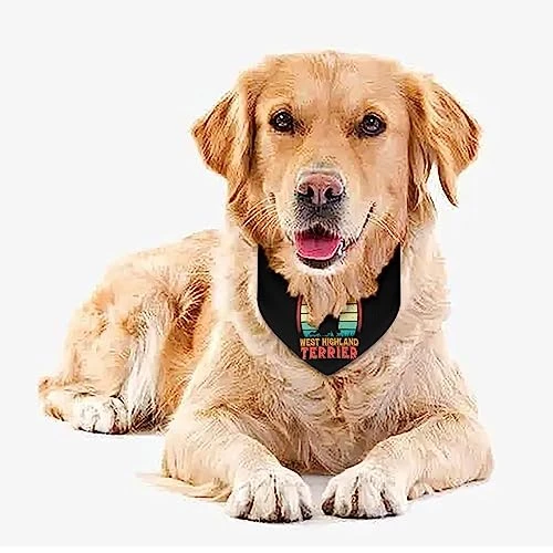 GENERIC I-Love-My-west-Highland-Terrier Pet Bandana Collar - Scarf Collar - Art Dog Bandana Minimal Head Cicumference 5 GENERIC I-Love-My-west-Highland-Terrier Pet Bandana Collar - Scarf Collar - Art Dog Bandana Minimal Head Cicumference - Image 3
