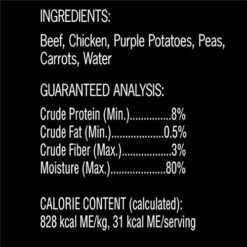 CESAR Simply Crafted Adult Wet Dog Food Meal Topper, Beef, Chicken, Purple Potatoes, Peas & Carrots, (10) 1.3 Oz. Tubs -Zoo Shop 51gW4d0cXXL