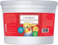 LAFEBER'S Premium Daily Diet Pellets Pet Bird Food, Made With Non-GMO And Human-Grade Ingredients, For Cockatiels, 5 Lb -Zoo Shop 51gaf0OS2IL. AC