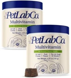PetLab Co. 22 In 1 Dog Multivitamin - Support Dog's Immune Response, Skin, Coat, Joints & Overall Health - Vitamins A, E, D, B12, Minerals, Antioxidants - Chewable Pork Flavor 10 PetLab Co. 22 In 1 Dog Multivitamin - Support Dog's Immune Response, Skin, Coat, Joints & Overall Health - Vitamins A, E, D, B12, Minerals, Antioxidants - Chewable Pork Flavor -Zoo Shop 51gcZnDPApL. AC