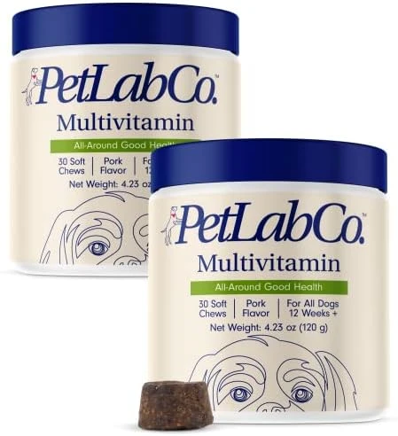 PetLab Co. 22 In 1 Dog Multivitamin - Support Dog's Immune Response, Skin, Coat, Joints & Overall Health - Vitamins A, E, D, B12, Minerals, Antioxidants - Chewable Pork Flavor 6 PetLab Co. 22 In 1 Dog Multivitamin - Support Dog's Immune Response, Skin, Coat, Joints & Overall Health - Vitamins A, E, D, B12, Minerals, Antioxidants - Chewable Pork Flavor - Image 4