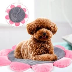 POPETPOP Dog Food Mat Dog Food Mat Dog Food Mat Dog Crate Bed Pad Fleece Pad Cat Bed Mat Warm Dog Mat Plush Pet Beds Pet Sleeping Mat For Puppy Dog Cat Dog Paw Cleaner Dog Paw Cleaner Dog Paw Cleaner -Zoo Shop 51gleXyh2AL