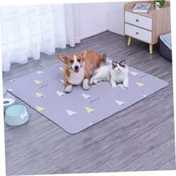 Balacoo Bowl Supply Supplies Cat Puppy Cool Cats Comfort Pad Large Floor Keep Padded Cushion Sleep Rest Sleeping Pets Sticky Blanket Bed Resting Anti Playing And Slip Food Washable Small -Zoo Shop 51grn7ZXR8L