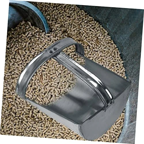 SECFOU 1pc Feed Added Substance Shovel Home Tools Stainless Steel Spoon Outdoor Tools Metal Food Scoops Food Scoop For Animals Horse Grain Scoop Multi-functional Shovel Useful Feed Scoop 4 SECFOU 1pc Feed Added Substance Shovel Home Tools Stainless Steel Spoon Outdoor Tools Metal Food Scoops Food Scoop For Animals Horse Grain Scoop Multi-functional Shovel Useful Feed Scoop - Image 2