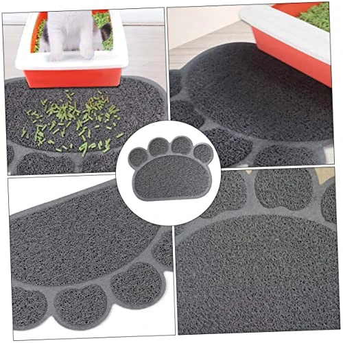 Pet Food Mat 2pcs Cat Mat Rubber Pet Placemat Water Proof Litter Mat Puppy Washing Mat Anti-Skid Dog Pad Pet Accessories Pet Feeding Placemat Cat Litter Mat PVC Grey Pet Cat 5 Pet Food Mat 2pcs Cat Mat Rubber Pet Placemat Water Proof Litter Mat Puppy Washing Mat Anti-Skid Dog Pad Pet Accessories Pet Feeding Placemat Cat Litter Mat PVC Grey Pet Cat - Image 3