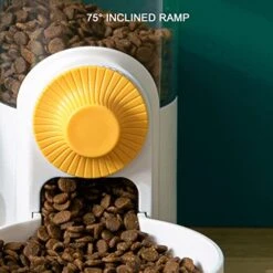 2pcs Automatic Hanging Pet Feeder Water Dispenser For Crates And Cages Removable Dog Bowl With Plastic Food Bowl For Cat, Puppy, Rabbit, Bird, Hamster (Color : Green) -Zoo Shop 51he91J6prL