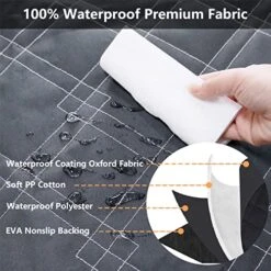 Aiuuee Dog Cargo Liner For SUV, Waterproof Car Dog Cover Back Seat With Storage Pockets, Oxford Floor Mat For Dogs Cats Washable Durable Pet Cargo Cover Liner With Bumper Flap Protector -Zoo Shop 51hrqi9f5FL