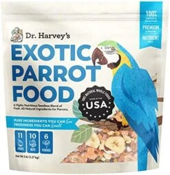 Dr. Harvey's Exotic Parrot Blend, Seedless Blend Of Natural Food For Large Parrots -Zoo Shop 51hsot4QS1S. AC