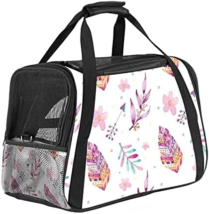 Pet Carrier Cartoon Donuts Food Plants Pattern Soft-Sided Pet Travel Carriers For Cats,Dogs Puppy Comfort Portable Foldable Pet Bag Airline Approved 7 Pet Carrier Cartoon Donuts Food Plants Pattern Soft-Sided Pet Travel Carriers For Cats,Dogs Puppy Comfort Portable Foldable Pet Bag Airline Approved - Image 5