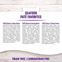 Wellness Complete Health Seafood Pate Favorites Variety Pack, 3 Ounces (Pack Of 24) -Zoo Shop 51iSUsmAgqL