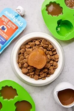 Solid Gold Turkey Bone Broth For Dogs - Grain Free Dog Food Topper Rich In Collagen And Superfoods - Nutrient Dense Dog Gravy Topper For Dry Food - Promotes Gut Health And Hydration - 12 Pack -Zoo Shop 51iVMKeQhpL