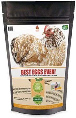 Pampered Chicken Mama Backyard Chicken Nesting Herbs For Great Eggs 10 Oz - All-Natural Backyard Chicken Feed Supplies - Hen Treats For The Best Eggs Ever - High Calcium Supplement For Chickens -Zoo Shop 51iVepvk33L