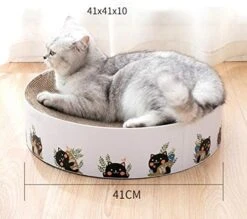 Yliping Cat Scratching Plate Claws Corrugated Paper Cat Litter Wear Cat Claw Board Cat Supplies Cat Toys (Size : B(L)) -Zoo Shop 51iWrh0NlYL. AC