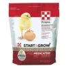 Purina Start & Grow Starter/Grower Medicated Feed Crumbles, 5 Lb Bag -Zoo Shop 51igZGIbO9L