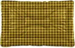 Ultra Soft Dog Cat Crate Bed Blanket-Blue And Green Plaid Fluffy Pet Bed All Season-Short Pile-Anti-Slip Pet Beds 24"x18" -Zoo Shop 51izI0G6kwL. AC