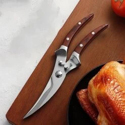 Stainless Steel Chicken Bone Shear, Steel Handle, Kitchen Shear, Chicken, Goose, Fish Clipper, All-steel Shear, Chicken Clipper, Food Clipper