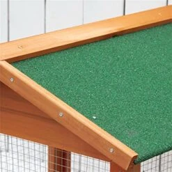 ACQUIRE 65" Outdoor Wooden Birdcage Aviary With Pull Out Tray 2 Doors, Orange 26.75" L X 24.75" W X 65" H -Zoo Shop 51jO6CEhdjL