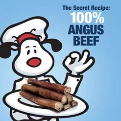 ValueBull Bully Stick Bits, Natural Dog Chews, 10 Pounds Bulk Pack - All Natural Dog Treats, 100% Beef Pizzles, Single Ingredient Rawhide Alternative -Zoo Shop 51jOrpJiqGL