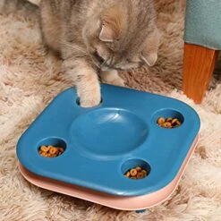 POPETPOP Spill Proof Dog Bowl Spill Proof Dog Bowl Catnip Toy Cat Food Bowl Track Toy With Exercise Kitten Toy Funny Cat Teaser Toy Spill Proof Dog Bowl Catnip Toy Catnip Toy -Zoo Shop 51jR6c8RvtS