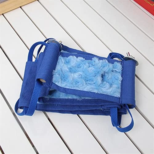 YARLED Calming Dog Bed Multi-Layer Small Animals Toy Bed Resting Hamster Hammock Playing Rat Bedding Nest Platform (Color : Blue) 3 YARLED Calming Dog Bed Multi-Layer Small Animals Toy Bed Resting Hamster Hammock Playing Rat Bedding Nest Platform (Color : Blue)