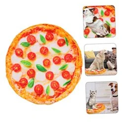 3 Pcs Mattress Mat Winter Machine Bed Bacon Comfortable Soft Round Orange Cozy For Warm Kennel Sleeping Cat Printing Pizza Portable Nest Pattern Puppy Plush Design Cute Pad 12 3 Pcs Mattress Mat Winter Machine Bed Bacon Comfortable Soft Round Orange Cozy For Warm Kennel Sleeping Cat Printing Pizza Portable Nest Pattern Puppy Plush Design Cute Pad -Zoo Shop 51jj5V01VzL