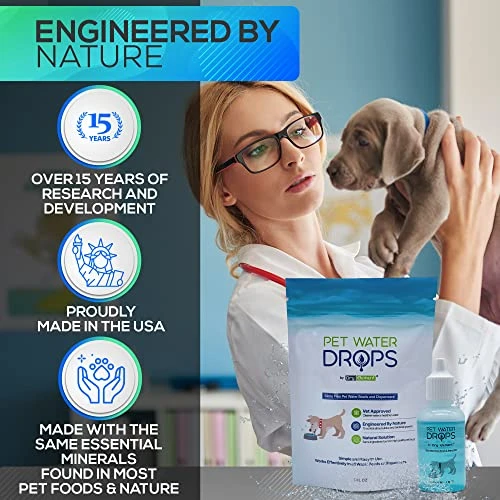 Pet Water Drops - Dog And Cat Water Additive For Dental And Oral Care - Prevents Pets Water Bowl And Dispenser Fountain Slime - For Fresh Breath And Cleaner, Healthy Teeth 4 Pet Water Drops - Dog And Cat Water Additive For Dental And Oral Care - Prevents Pets Water Bowl And Dispenser Fountain Slime - For Fresh Breath And Cleaner, Healthy Teeth - Image 2
