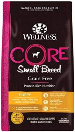 Wellness CORE Grain-Free High-Protein Small Breed Dry Dog Food, Natural Ingredients, Made In USA With Real Meat (Adult, Healthy Weight, 12-Pound Bag) -Zoo Shop 51jovhGCYAL. AC