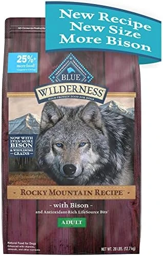 Blue Buffalo Wilderness Rocky Mountain Recipe High Protein Natural Adult Dry Dog Food, Red Meat With Grain 13 Lb Bag 13 Blue Buffalo Wilderness Rocky Mountain Recipe High Protein Natural Adult Dry Dog Food, Red Meat With Grain 13 Lb Bag - Image 11