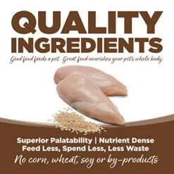 NutriSource Pure Vita Dog Food, Made With Chicken And Brown Rice, With Wholesome Grains, 25LB, Dry Dog Food -Zoo Shop 51kDuk75lHL