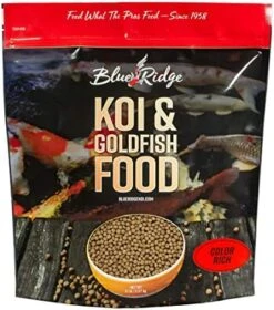 Blue Ridge Fish Food [5lb], Color Rich Formula 3/16" Floating Pellet, Koi And Goldfish -Zoo Shop 51kOrKAnv0L. AC