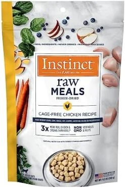Instinct Freeze Dried Raw Meals Grain Free Recipe Cat Food 9.5 Ounce (Pack Of 1) -Zoo Shop 51kbYwPsL. AC