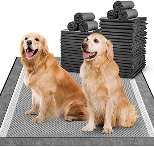 MIZOK Pee Pads For Dogs Large 28x34 Inches, Charcoal Puppy Pads New & Improved Odor-Control Absorbs Up To 8 Cups Of Urine Dog Pee Pads, 6-Layer Leak-Proof Wee Wee Pads For Dogs (40 Counts) 11 MIZOK Pee Pads For Dogs Large 28x34 Inches, Charcoal Puppy Pads New & Improved Odor-Control Absorbs Up To 8 Cups Of Urine Dog Pee Pads, 6-Layer Leak-Proof Wee Wee Pads For Dogs (40 Counts) - Image 9