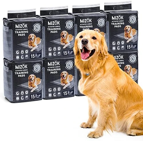 MIZOK Pee Pads For Dogs Large 28x34 Inches, Charcoal Puppy Pads New & Improved Odor-Control Absorbs Up To 8 Cups Of Urine Dog Pee Pads, 6-Layer Leak-Proof Wee Wee Pads For Dogs (40 Counts) 12 MIZOK Pee Pads For Dogs Large 28x34 Inches, Charcoal Puppy Pads New & Improved Odor-Control Absorbs Up To 8 Cups Of Urine Dog Pee Pads, 6-Layer Leak-Proof Wee Wee Pads For Dogs (40 Counts) - Image 10