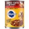 PEDIGREE CHOICE CUTS IN GRAVY Adult Canned Soft Wet Dog Food With Beef, 13.2 Oz. Cans (Pack Of 12) 2 PEDIGREE CHOICE CUTS IN GRAVY Adult Canned Soft Wet Dog Food With Beef, 13.2 Oz. Cans (Pack Of 12) -Zoo Shop 51kzqR1mKHL
