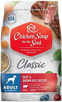 Chicken Soup For The Soul Small Bites Dog Food, Chicken, Turkey & Brown Rice Recipe, 4.5 Lb. Bag | Soy Free, Corn Free, Wheat Free | Dry Dog Food Made With Real Ingredients -Zoo Shop 51l4n6P sBL. AC