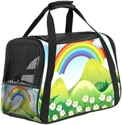 Pet Carrier Food Set Soft-Sided Pet Travel Carriers For Cats,Dogs Puppy Comfort Portable Foldable Pet Bag Airline Approved -Zoo Shop 51lHHCyF2pS. AC