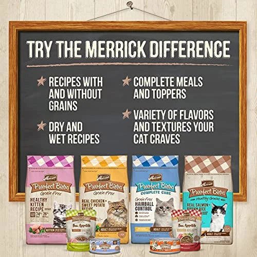 Merrick Purrfect Bistro Grain Free, 5.5 Oz, Thanksgiving Day Dinner - Pack Of 24 6 Merrick Purrfect Bistro Grain Free, 5.5 Oz, Thanksgiving Day Dinner - Pack Of 24 - Image 4