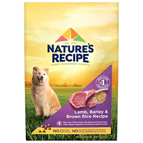 Nature’s Recipe Original Dry Dog Food For Adult Dogs, Lamb & Rice Recipe, 12 Lb Bag 3 Nature’s Recipe Original Dry Dog Food For Adult Dogs, Lamb & Rice Recipe, 12 Lb Bag