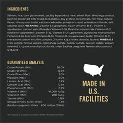 Purina Pro Plan High Protein Cat Food With Probiotics For Cats, Salmon And Rice Formula - 16 Lb. Bag 18 Purina Pro Plan High Protein Cat Food With Probiotics For Cats, Salmon And Rice Formula - 16 Lb. Bag -Zoo Shop 51lboCiMH3L