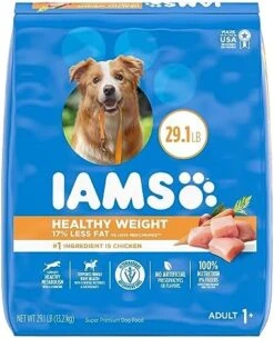 IAMS Adult Healthy Weight Control Dry Dog Food With Real Chicken, 15 Lb. Bag 17 IAMS Adult Healthy Weight Control Dry Dog Food With Real Chicken, 15 Lb. Bag -Zoo Shop 51liypWhATL. AC 1