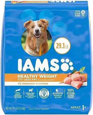 IAMS Adult Healthy Weight Control Dry Dog Food With Real Chicken, 15 Lb. Bag 10 IAMS Adult Healthy Weight Control Dry Dog Food With Real Chicken, 15 Lb. Bag - Image 8