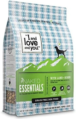 "I And Love And You" Trial Size Naked Essentials Lamb & Bison, Grain Free Dry Dog Food, 4 LB 13 "I And Love And You" Trial Size Naked Essentials Lamb & Bison, Grain Free Dry Dog Food, 4 LB - Image 11
