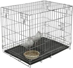 Kelendle Pigeon Cage Rabbit Cage Small Animal Cage Pet Habitat Wire Pet Home Frame Bunny House With Food Dish Tray Accessories For Medium Bird Parrot Chicken Duck Cat (19.7x13.8x16.6 Inches) 19 Kelendle Pigeon Cage Rabbit Cage Small Animal Cage Pet Habitat Wire Pet Home Frame Bunny House With Food Dish Tray Accessories For Medium Bird Parrot Chicken Duck Cat (19.7x13.8x16.6 Inches) -Zoo Shop 51lmfEN0mRL. AC