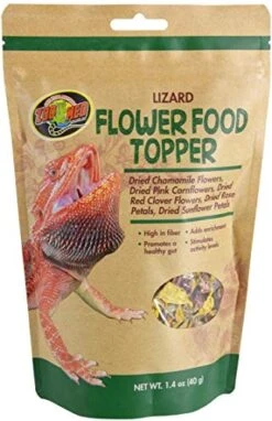 Zoo Med Lizard Flower Food Topper 1.4 Oz - Pack Of 4