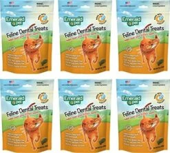 Emerald Pet 6 Pack Feline Dental Treats, 3 Ounces Each, Grain-Free Cat Treats Made In The USA (6 Pack Turducky) 15 Emerald Pet 6 Pack Feline Dental Treats, 3 Ounces Each, Grain-Free Cat Treats Made In The USA (6 Pack Turducky) -Zoo Shop 51lxXrvs3OL. AC
