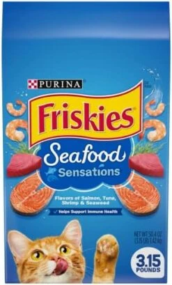Purina Friskies Dry Cat Food, Seafood Sensations - 22 Lb. Bag 15 Purina Friskies Dry Cat Food, Seafood Sensations - 22 Lb. Bag -Zoo Shop 51m61fEp1OL. AC